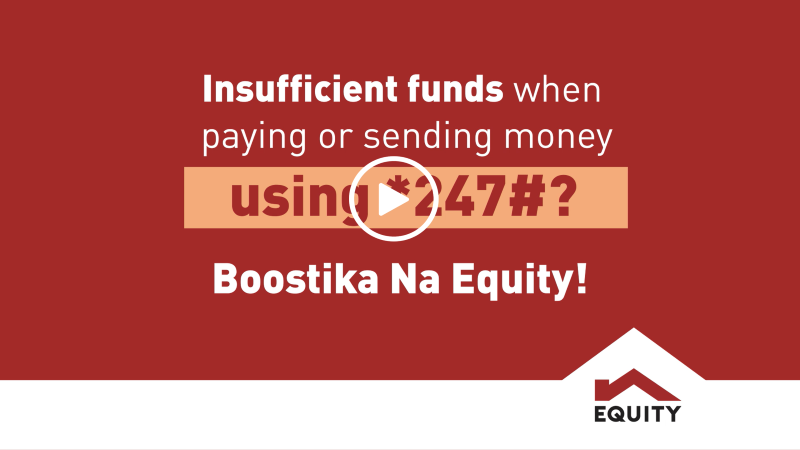 Boostika na Equity using USSD