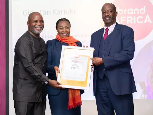 Equity Feted as The Most Admired Financial Brand in Kenya, and Africa