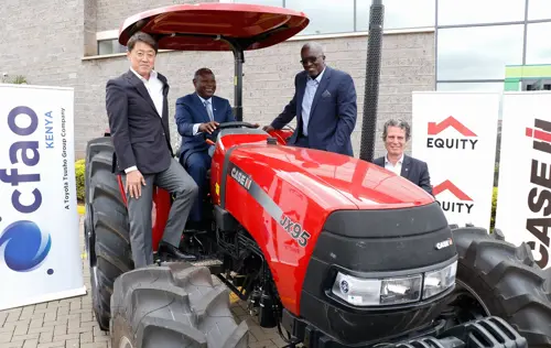 Equity Group Partners with CFAO Group to support farmers to increase their outputs through access to farm inputs and machinery as part of the Africa Recovery and Resilience Plan