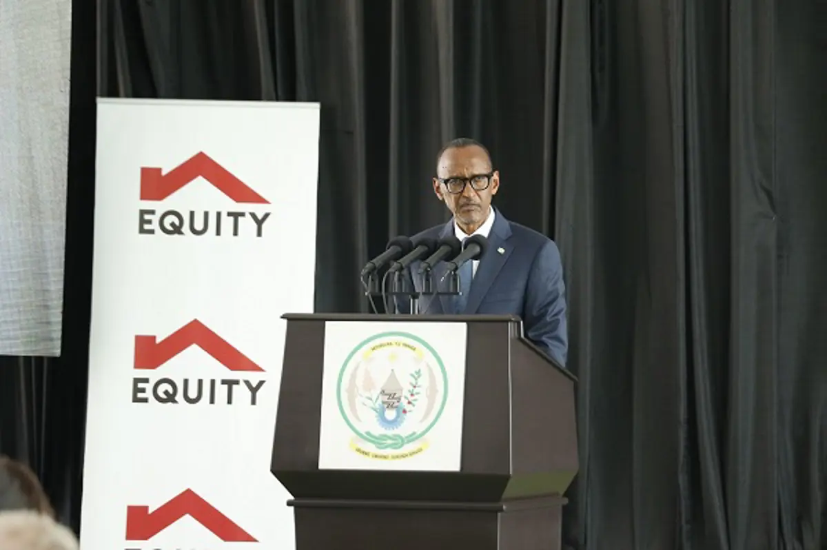 President Paul Kagame of Rwanda presides over the launch of the Africa Recovery and Resilience Plan and one of the Plan's Transformational Projects on the side lines of the Commonwealth Business Forum 2022