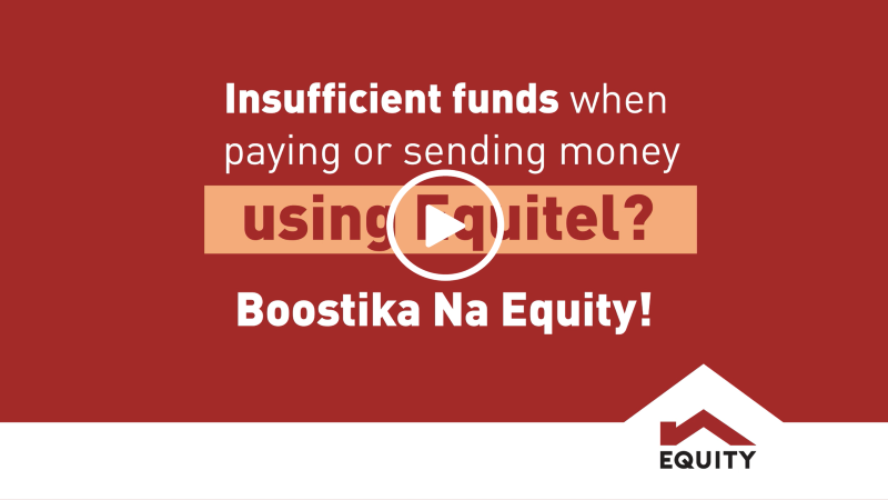 Boostika na Equity using Equitel